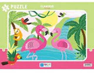 Flamingo 30 Parça Puzzle Blue Focus Yayınları