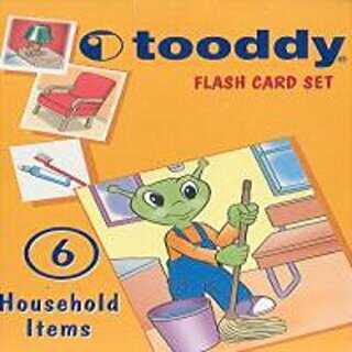 Flash Card Set: 6 Household Items - Ev Aletleri ve Gereçler
