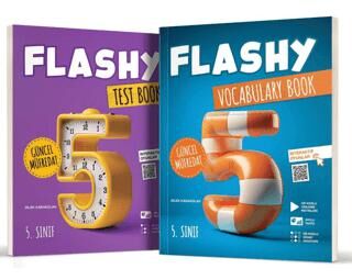 Hız Yayınları Flashy 5. Sınıf Vocabulary Book + Test Book - 1