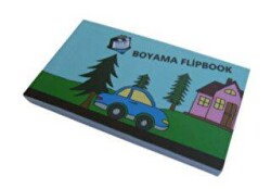 Flipbook Cep Sineması - Araba Boyama - Hobi Ürün