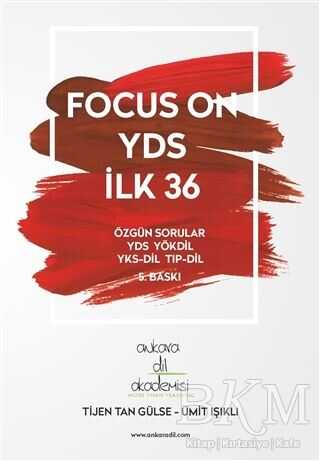Ankara Dil Akademisi Focus On YDS İlk 36
