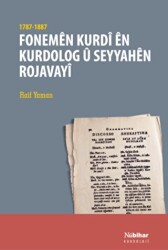 Fonemen Kurdi en Kurdolog u Seyyahen Rojavayi 1787-1887 - Nubihar Yayınları