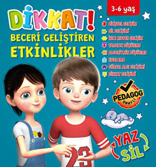 Dikkat Ve Beceri Geliştirici Etkinlikler Mavi Seri - 1