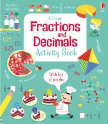 Fractions and Decimals Activity Book - Usborne