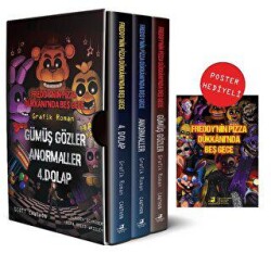 Freddy`nin Pizza Dükkanında Beş Gece Çizgi Roman Poster Hediyeli Kutulu Set - Olimpos Çocuk