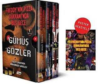 Freddy`nin Pizza Dükkanı`nda Beş Gece Serisi Seti 3 Kitap Takım - 1