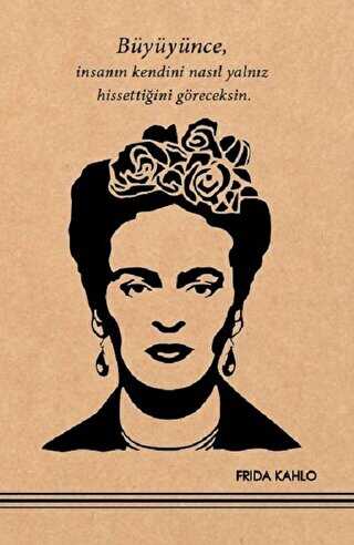 Frida Kahlo 1 Kraft Defter