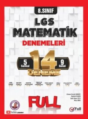 8. Sınıf LGS Matematik 14 lü Branş Denemeleri - 1