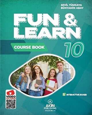 Akın Dil Eğitim Fun and Learn 10 Course Book, Activity Book, Skills Book