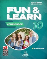 Akın Dil Eğitim Fun and Learn 10 Course Book, Activity Book, Skills Book - Akın Dil Eğitim