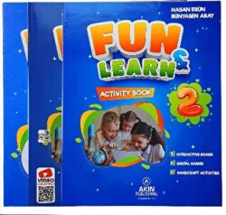 Akın Dil Eğitim Fun and Learn 2 Course Book, Activity Book, Fun Magazine - Akın Dil Eğitim