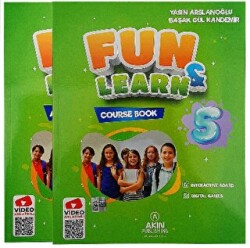Akın Dil Eğitim Fun and Learn 5 Course Book, Activity Book - Akın Dil Eğitim