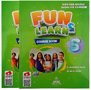 Akın Dil Eğitim Fun and Learn 5 Course Book, Activity Book - 1