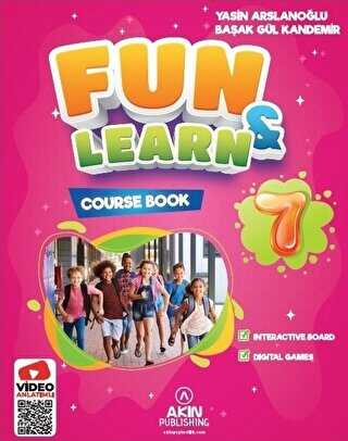 Akın Dil Eğitim Fun and Learn 7 Course Book, Test Book