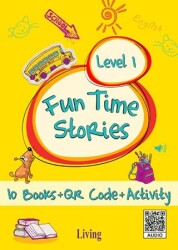 Fun Time Stories - Level 1 10 Books+CD+Activity - Living English Dictionary
