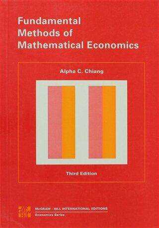 Fundamental Methods Of Mathematical Economics 3 Edition