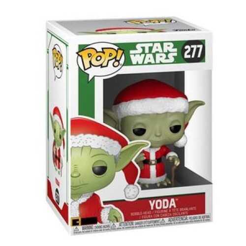 Funko POP Figür Star Wars Holiday Santa Yoda