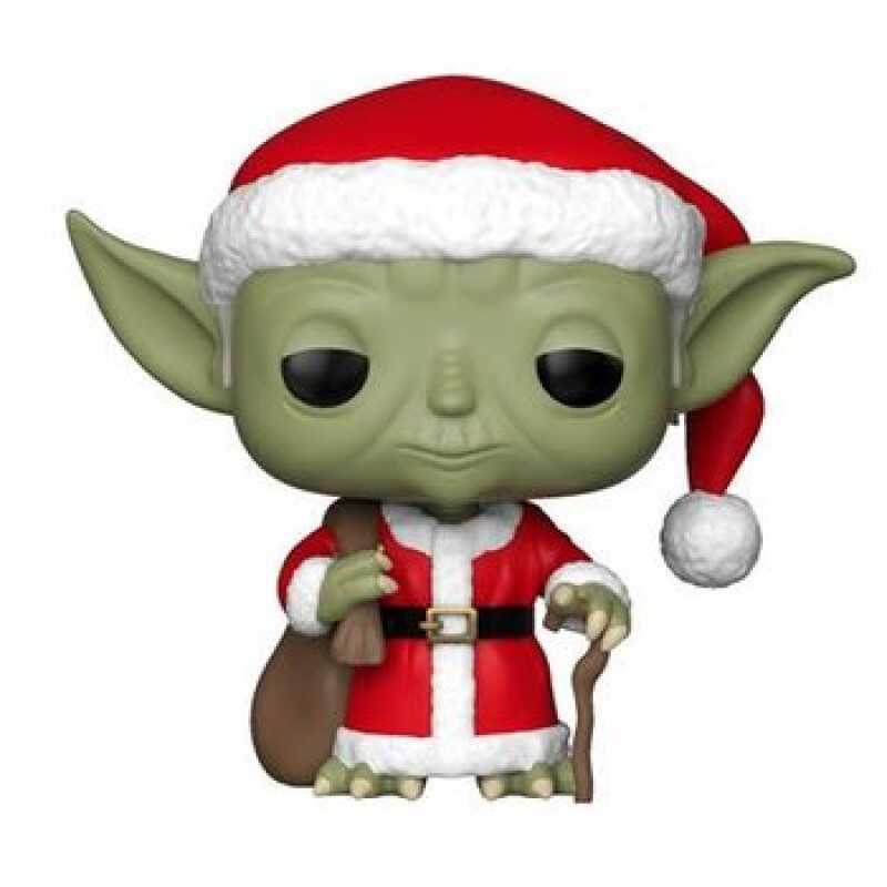 Funko POP Figür Star Wars Holiday Santa Yoda