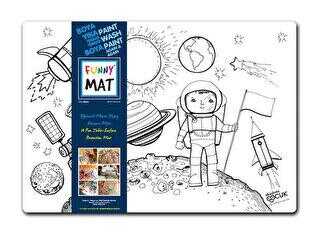 Akademi Çocuk Uzay Funny Mat - Akademi Çocuk