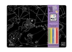 Funny Mat Black Tebeşirli - Uçurtmalar - Akademi Çocuk