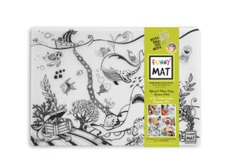 Funny Mat Çiftlik Hayatı - Derin Deniz 25x35cm 2`li Paket - 1