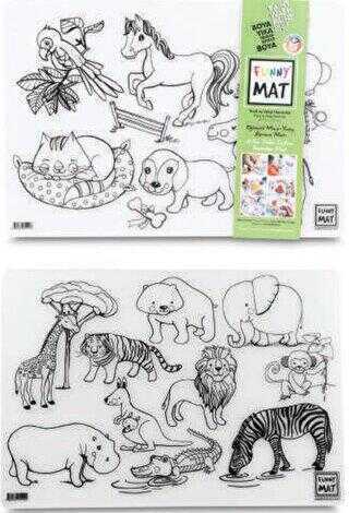 Funny Mat Evcil Hayvanlar ve Vahşi Hayvanlar İkili Set