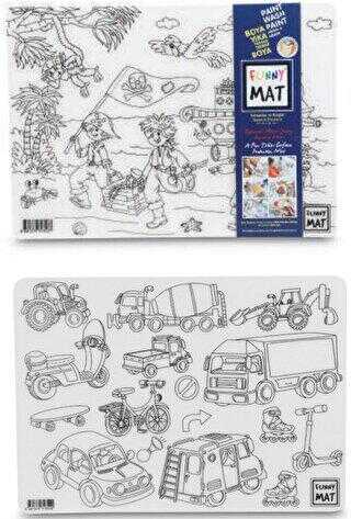 Funny Mat Korsanlar ve Araçlar İkili Set - Akademi Çocuk