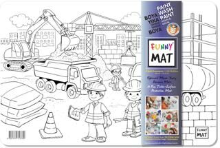Funny Mat Küçük İnşaatçılar - Little Builders İkili Set - 1