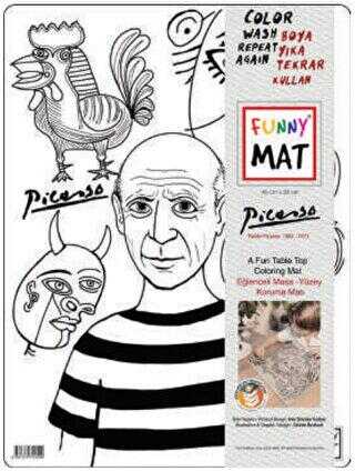 Funny Mat Pablo Picasso - Akademi Çocuk