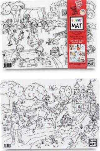 Funny Mat Prenses ve Oyun Bahçesi İkili Set - Akademi Çocuk