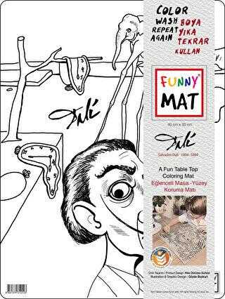 Funny Mat Salvador Dali - Akademi Çocuk