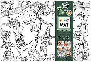 Funny Mat - Tembel Hayvanlar - Akademi Çocuk