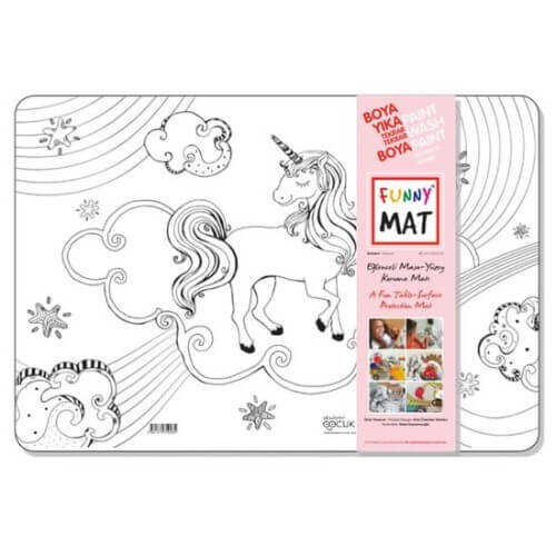 Funny Mat Unicorn - Akademi Çocuk