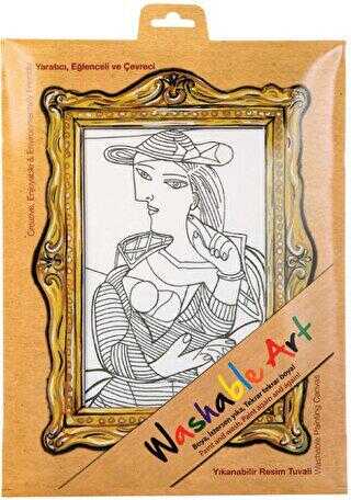 Funny Mat Washable Art - Pablo Picasso Seated Woman - Akademi Çocuk