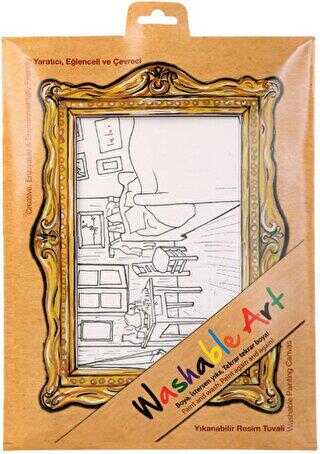 Funny Mat Washable Art - Vincent Van Gogh Room at Arles - Akademi Çocuk