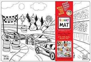 Funny Mat - Yarış Arabaları - Akademi Çocuk