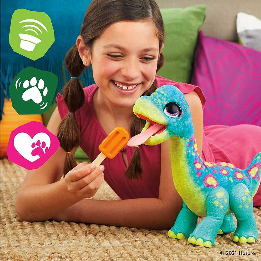 FurReal Snackin Sam the Bronto İnteraktif Dinozor F1739 - 3