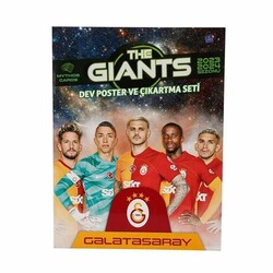 Galatasaray - The Giants Dev Poster ve Çıkartma Seti - 1