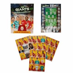 Galatasaray - The Giants Dev Poster Ve Çıkartma Seti - Topps