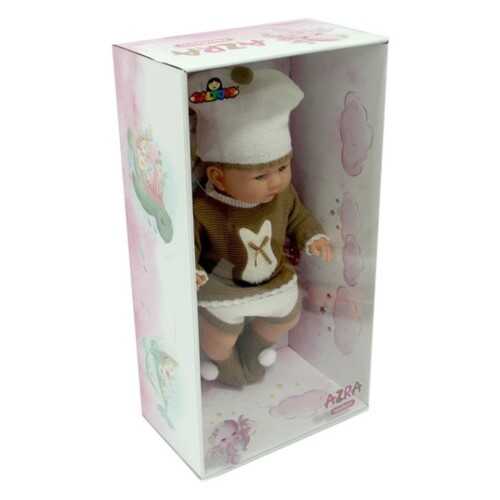 Galtoys Azra Newborn Kahve-Bej Triko Elbiseli - 1