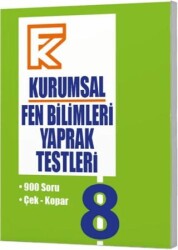 8. Sınıf Fen Bilimleri Kurumsal FK Yaprak Testleri - Fenomen Yayınları