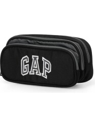 Gap 3 Bölme Kalem Çantası 12854 Siyah - 2