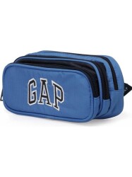 Gap 3 Bölme Kalem Çantası 12856 Saks - Lacivert - 2