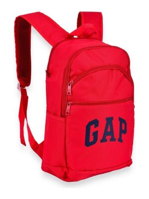 Gap Çift Bölme Sırt Çantası 12879 Kırmızı - 3