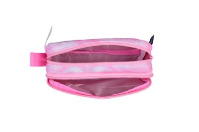 Gap Kids Çift Bölme Kalem Çantası 13382 Pembe Batik Desen - 4