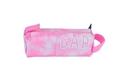 Gap Kids Tek Bölme Oval Kalem Çantası 13383 Pembe Batik Desen - GAP