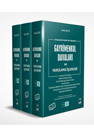 Gayrimenkul Davaları ve Yargılama İşlemleri - Adalet Yayınevi