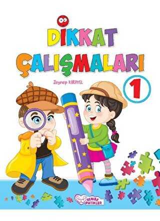 Okul Öncesi Dikkat Çalışmaları 1 - 2 - PEMBE PATİKLER