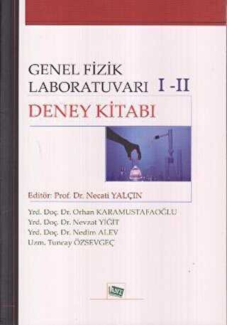Genel Fizik Laboratuvarı 1-2 Deney Kitabı - Anı Yayıncılık