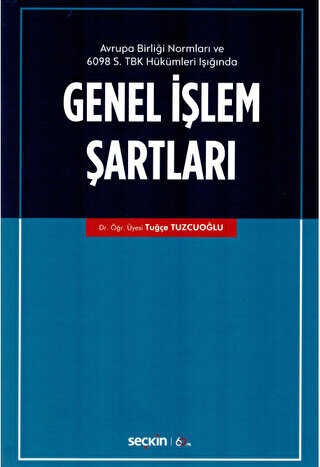 Genel İşlem Şartları - 1
